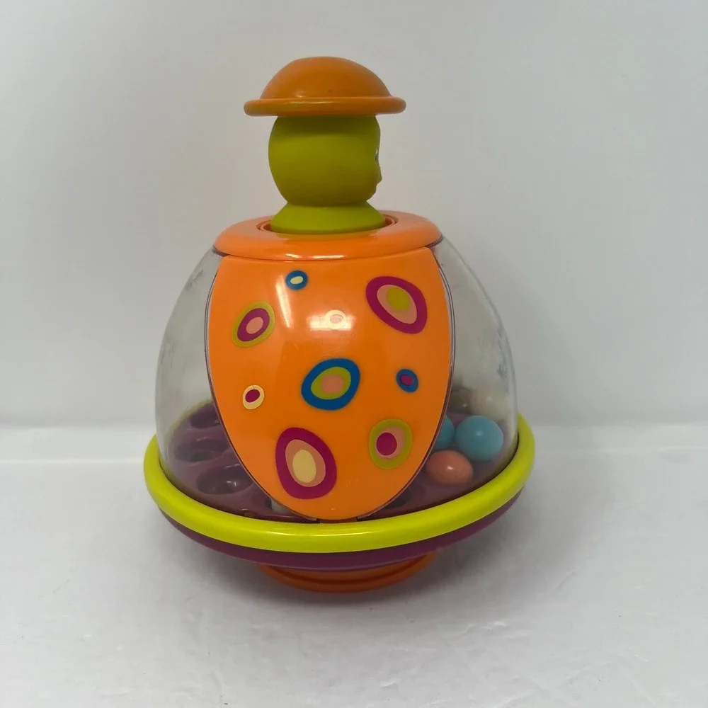 B-Toys Poppitoppy Balls Popper Spinning Tumble Development Toddler Toy